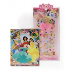 Disney Princess Seek And Search โลกมหัศจรรย์ของเจ้าหญิง +สติกเกอร์คริสตัลสุดหรู