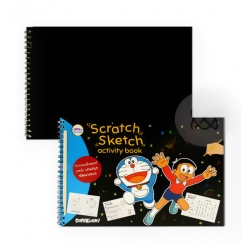 Scratch Sketch Activity Book Doraemon