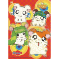 สมุดภาพระบายสี Hamtaro HAMC 500+สติกเกอร์